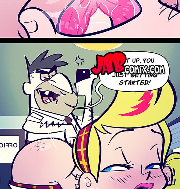 Jizz all over me - Johnny Testicles 3 by jab comix! 